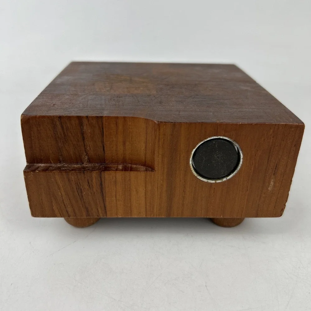 Teak Cheese Cutting Block 5